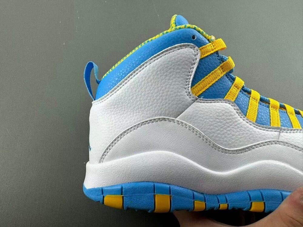 AJ10 Retro North Carolina Blue Custom - Image 10