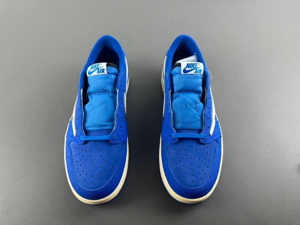 TS Low Blue Suede Custom - Image 3