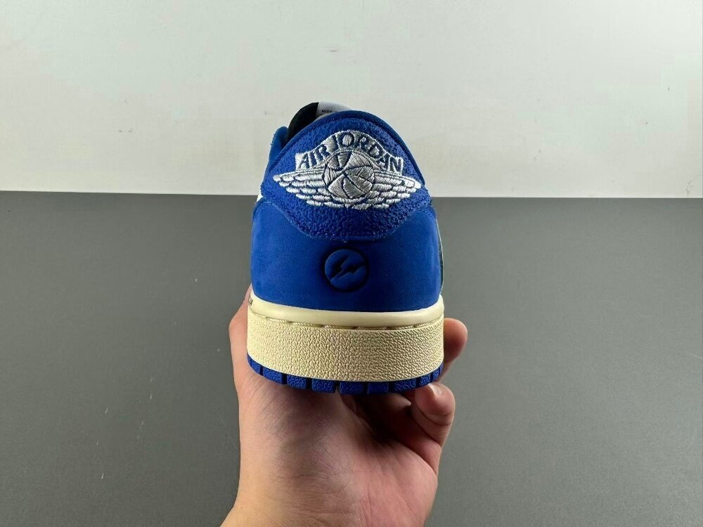 TS Low Blue Suede Custom - Image 2