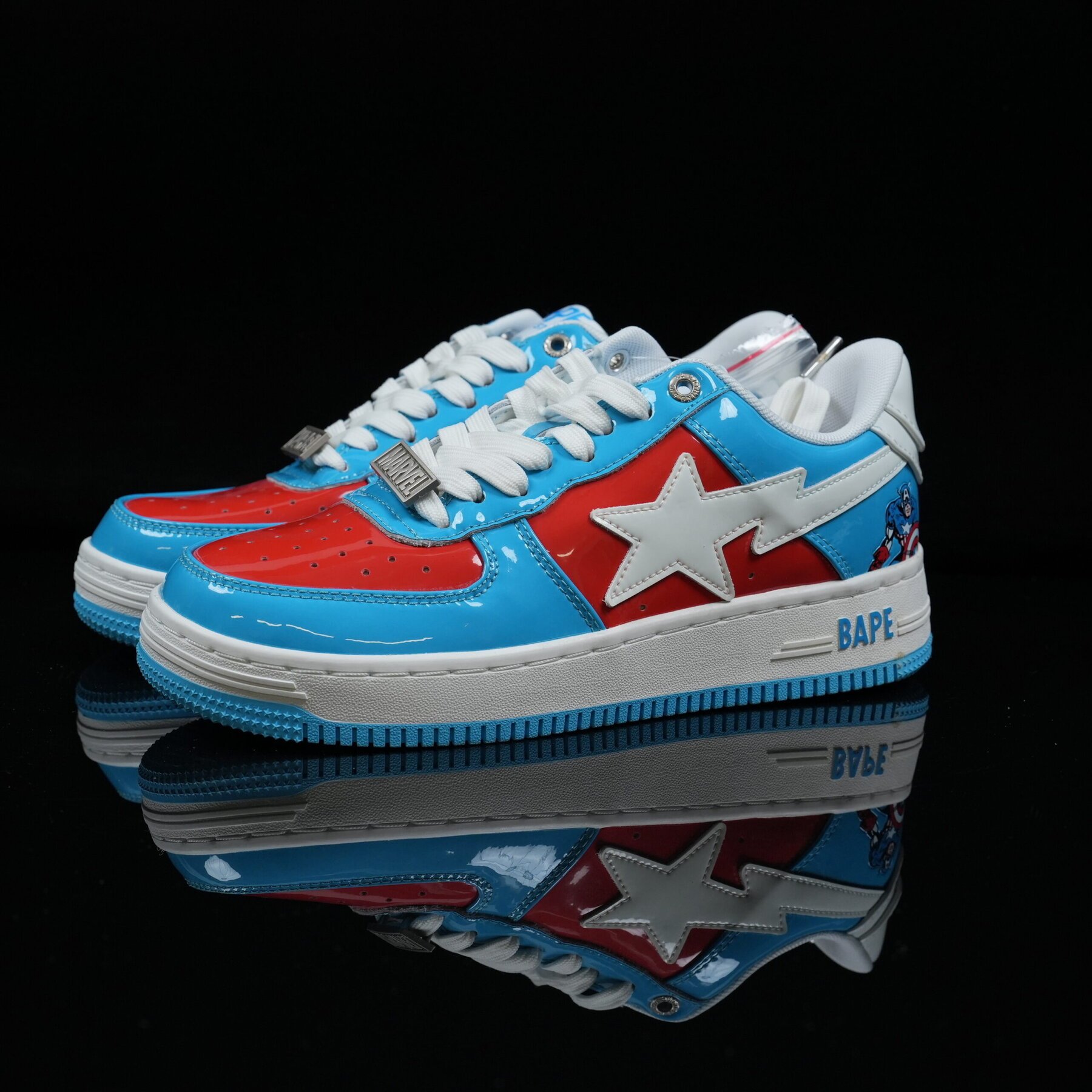 A Bathing Ape Bape Sta Marvel Comics Captain America - Image 10