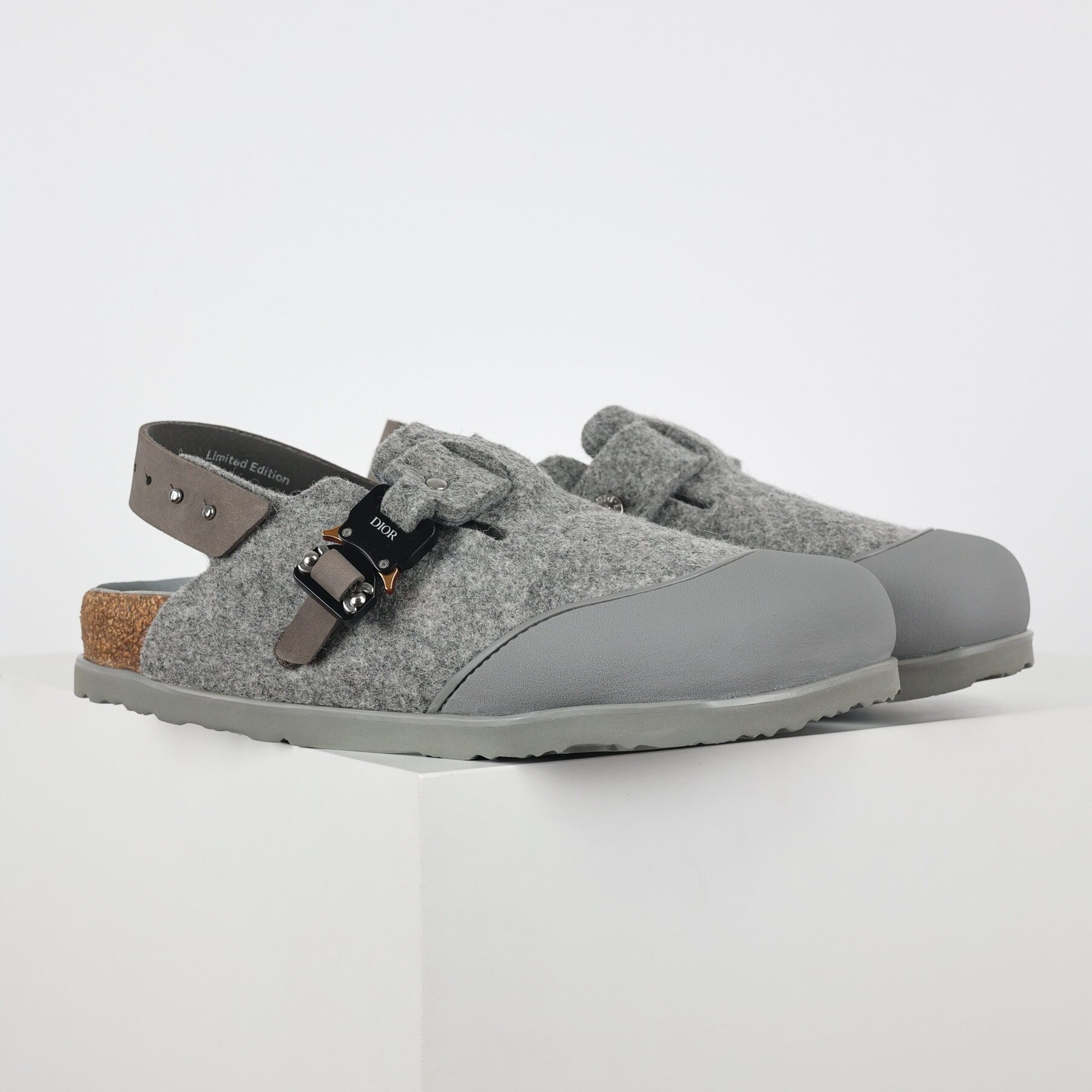 D x Birkenstock Tokio Mule Dark Grey - Image 6