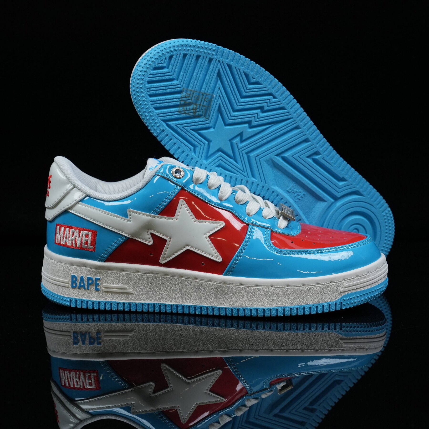 A Bathing Ape Bape Sta Marvel Comics Captain America - Image 6