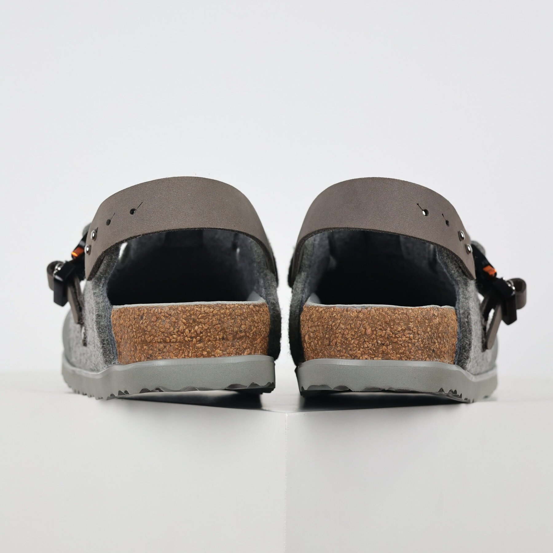 D x Birkenstock Tokio Mule Dark Grey - Image 4