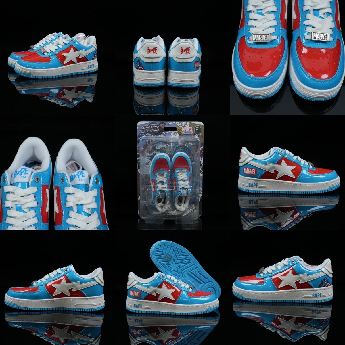 A Bathing Ape Bape Sta Marvel Comics Captain America - Image 4