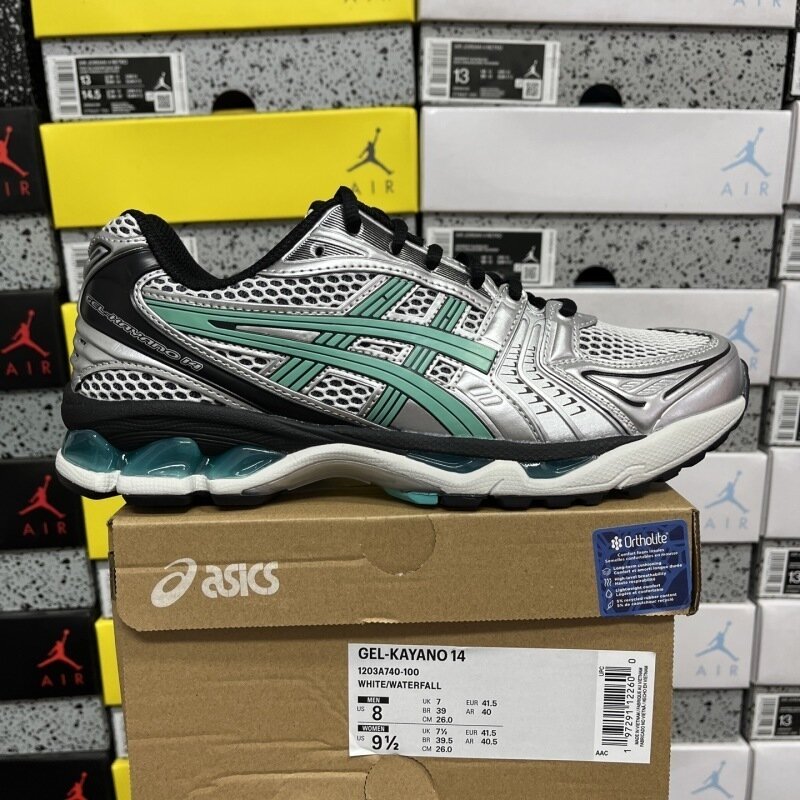 Asics Gel-Kayano 14 White/Waterfall 9 - Image 9