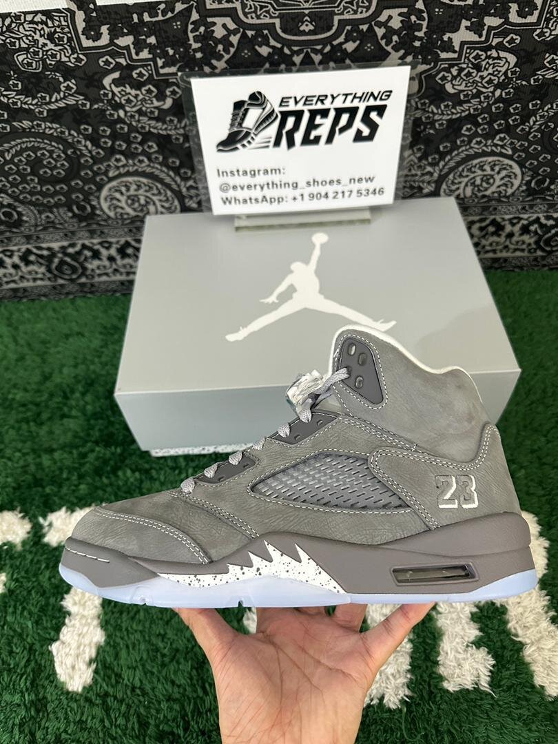 AJ5 "Wolf Grey" - Image 2
