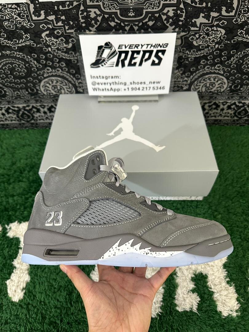 AJ5 "Wolf Grey" - Image 3