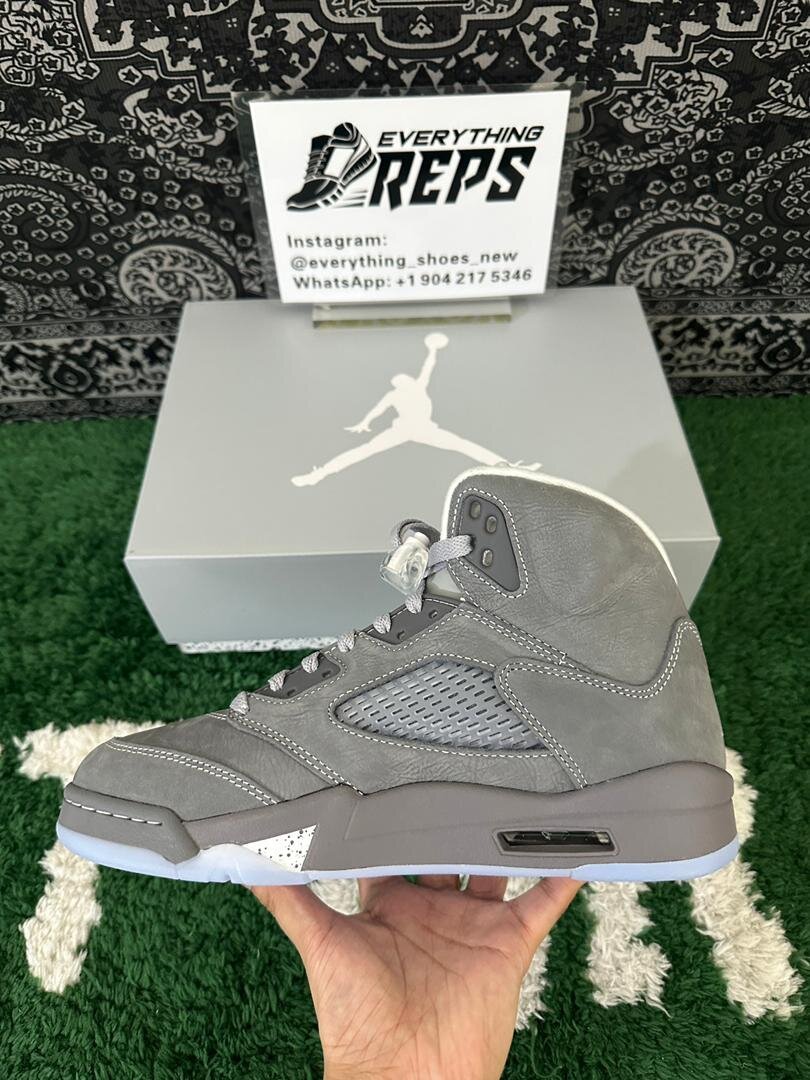 AJ5 "Wolf Grey" - Image 4