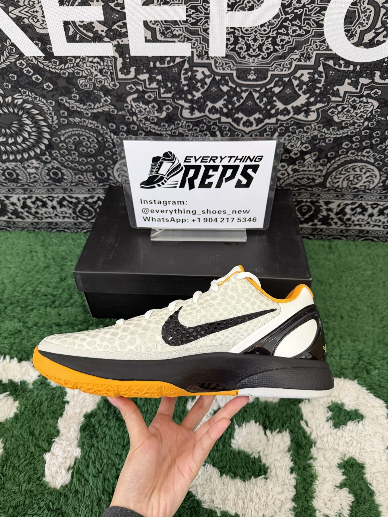Kobe 6 Protro Playoff Pack White Del Sol - Image 5