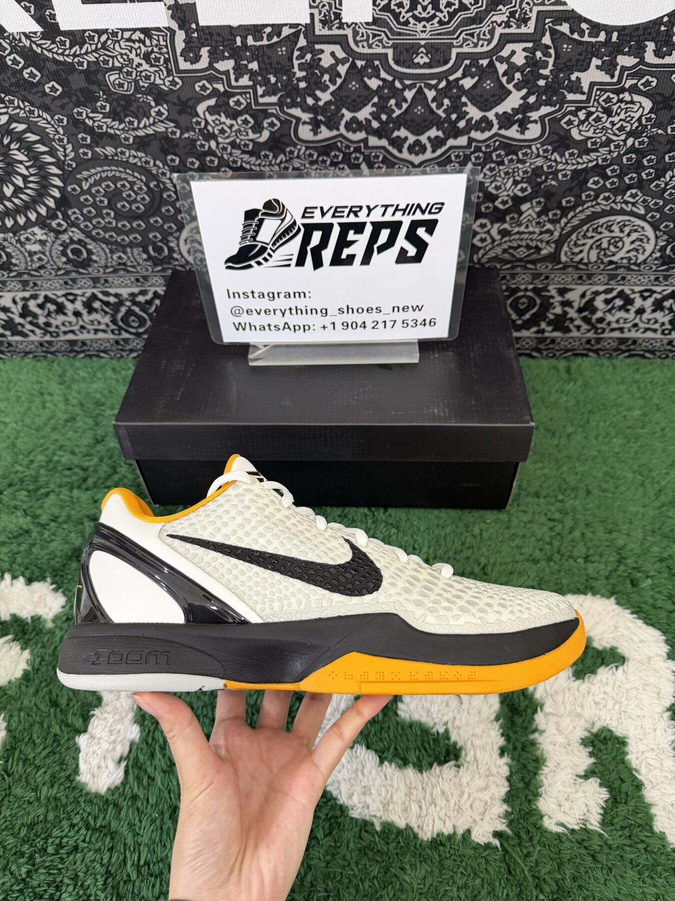 Kobe 6 Protro Playoff Pack White Del Sol - Image 10