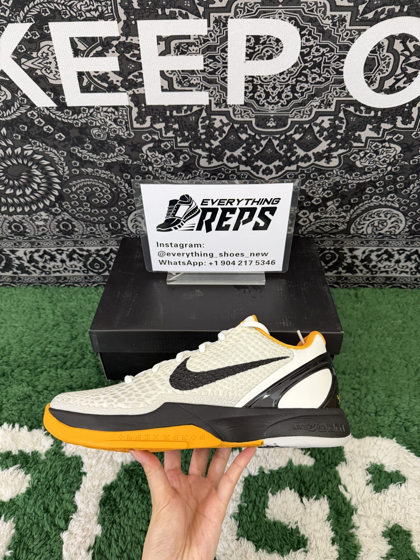 Kobe 6 Protro Playoff Pack White Del Sol - Image 6