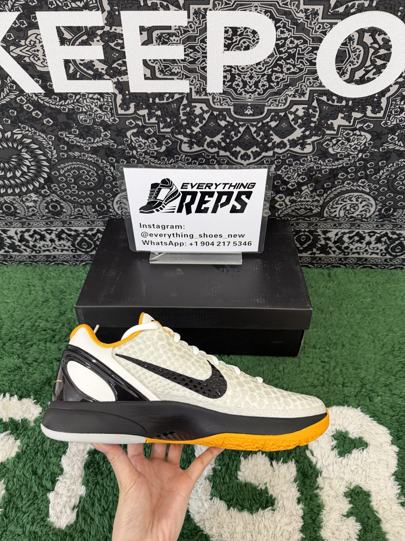 Kobe 6 Protro Playoff Pack White Del Sol - Image 7