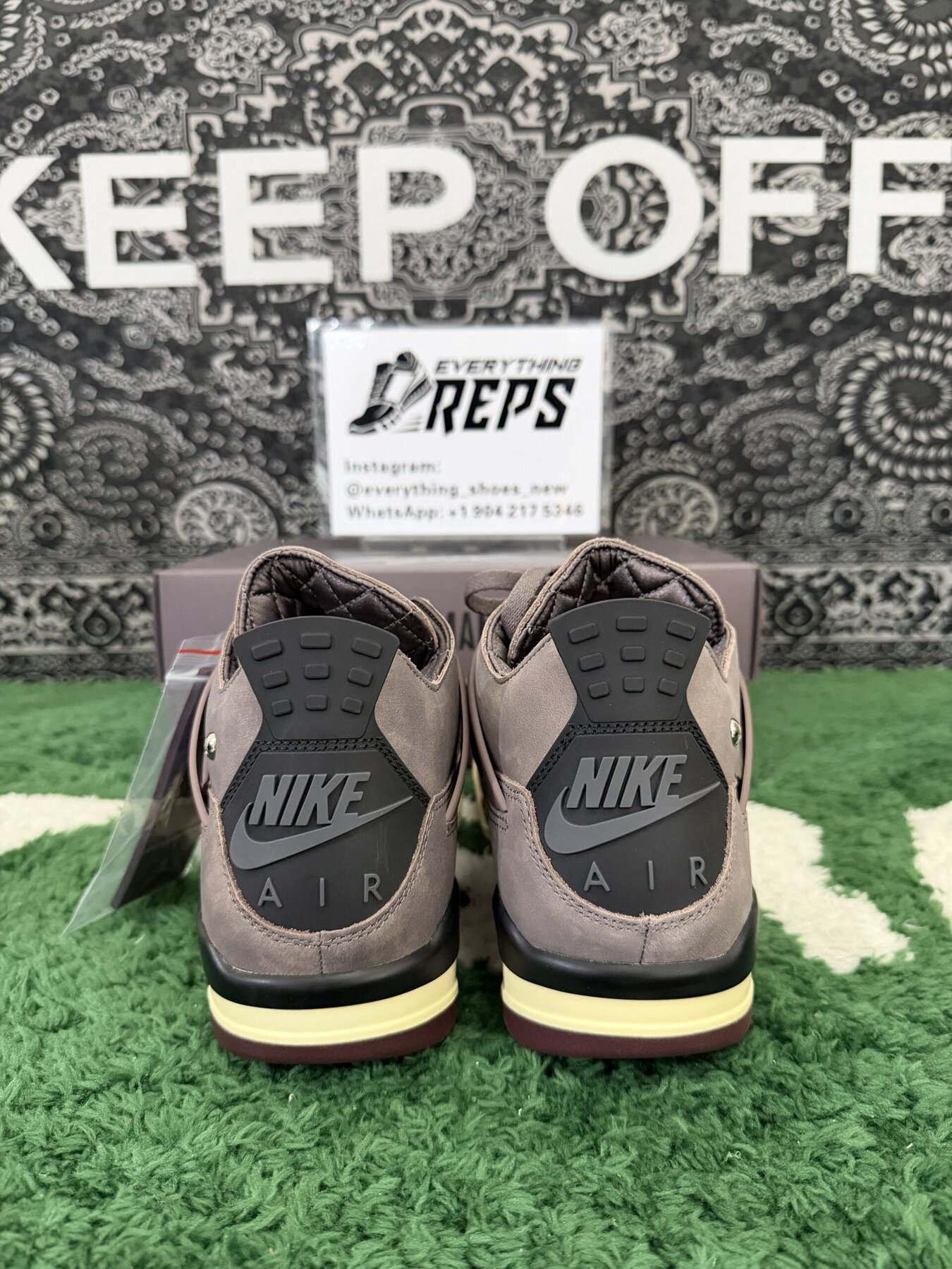 AJ4 Retro SP A Ma Maniére Violet Ore - Image 4