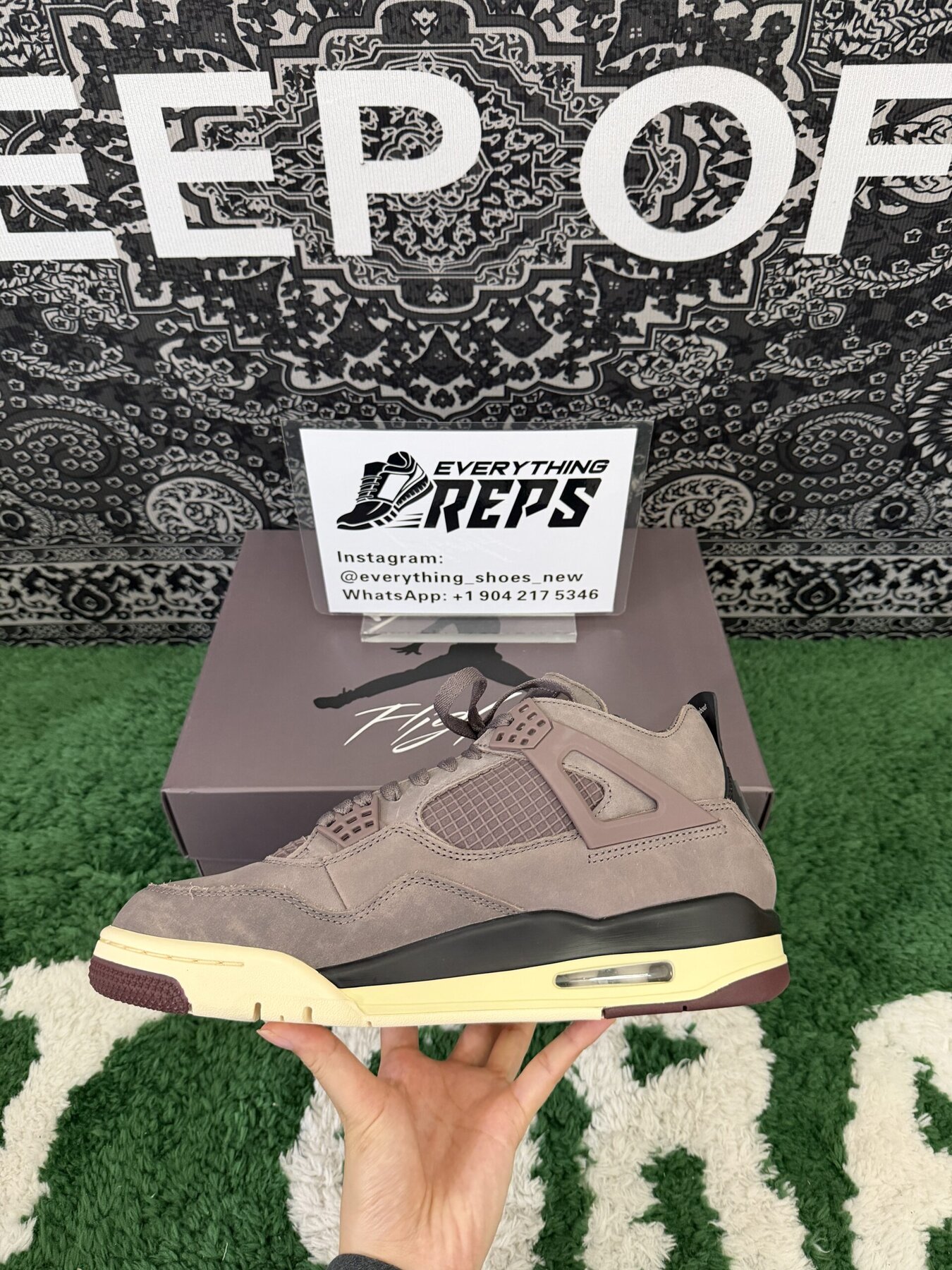 AJ4 Retro SP A Ma Maniére Violet Ore - Image 5