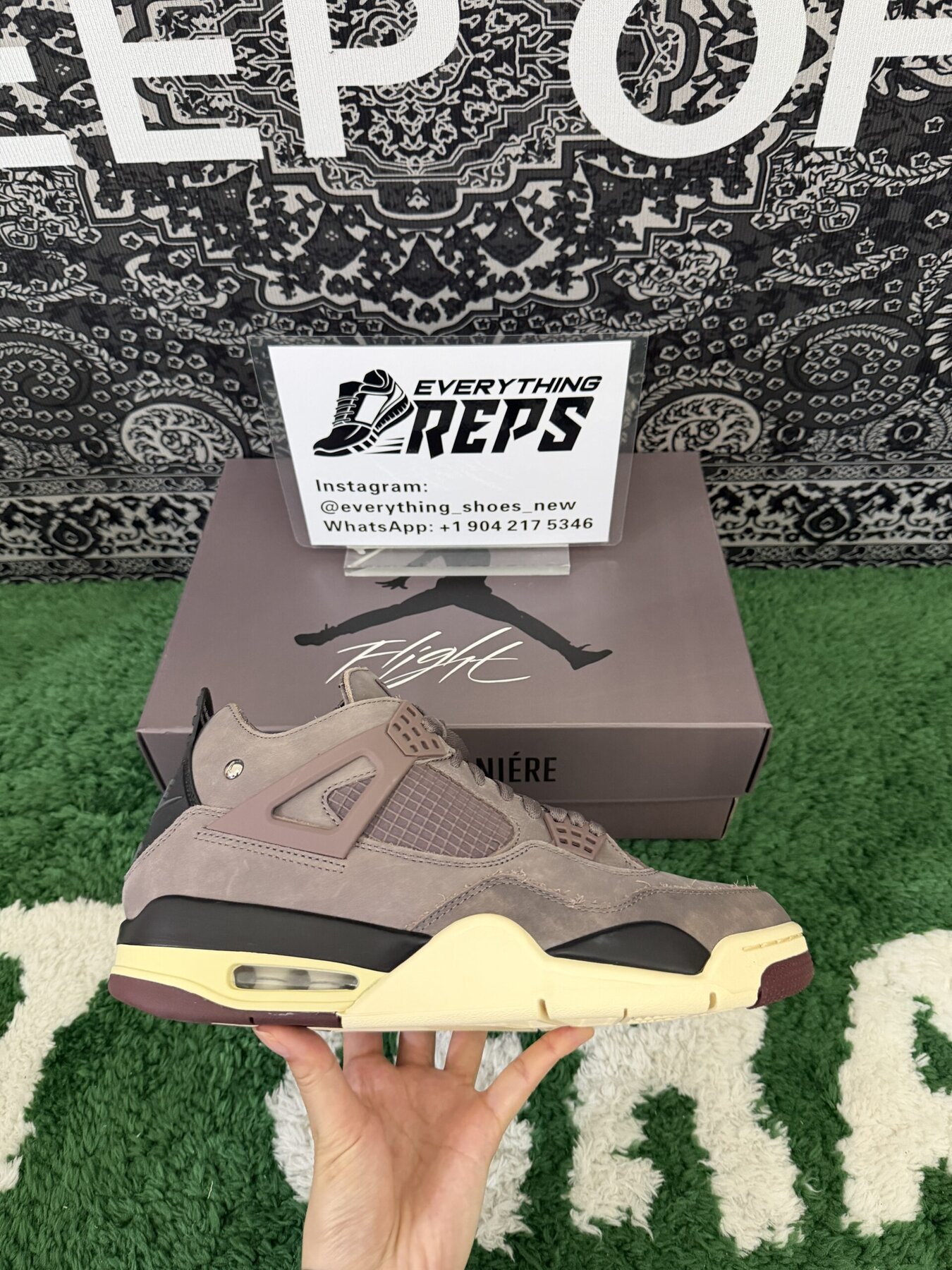 AJ4 Retro SP A Ma Maniére Violet Ore - Image 6
