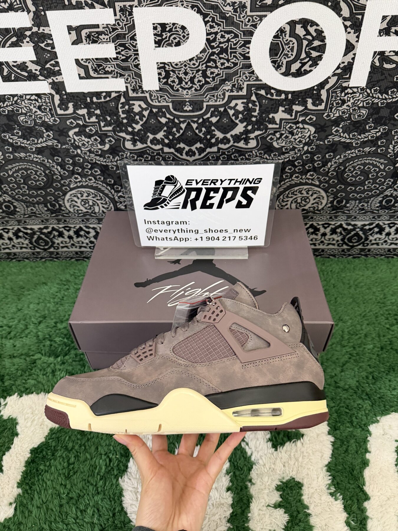 AJ4 Retro SP A Ma Maniére Violet Ore - Image 7