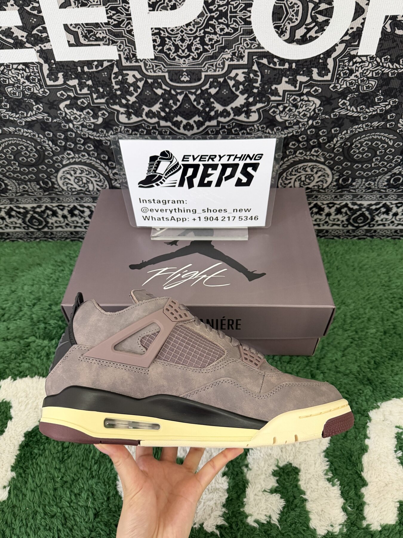 AJ4 Retro SP A Ma Maniére Violet Ore - Image 8
