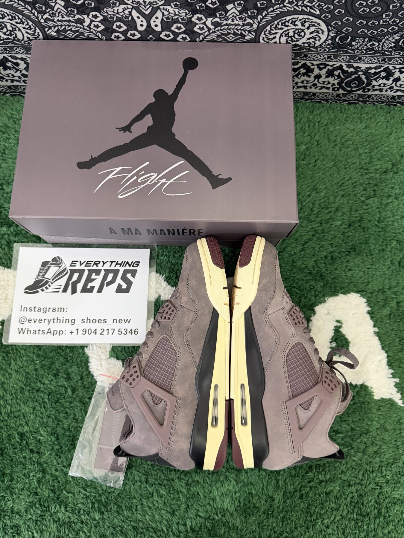 AJ4 Retro SP A Ma Maniére Violet Ore - Image 9