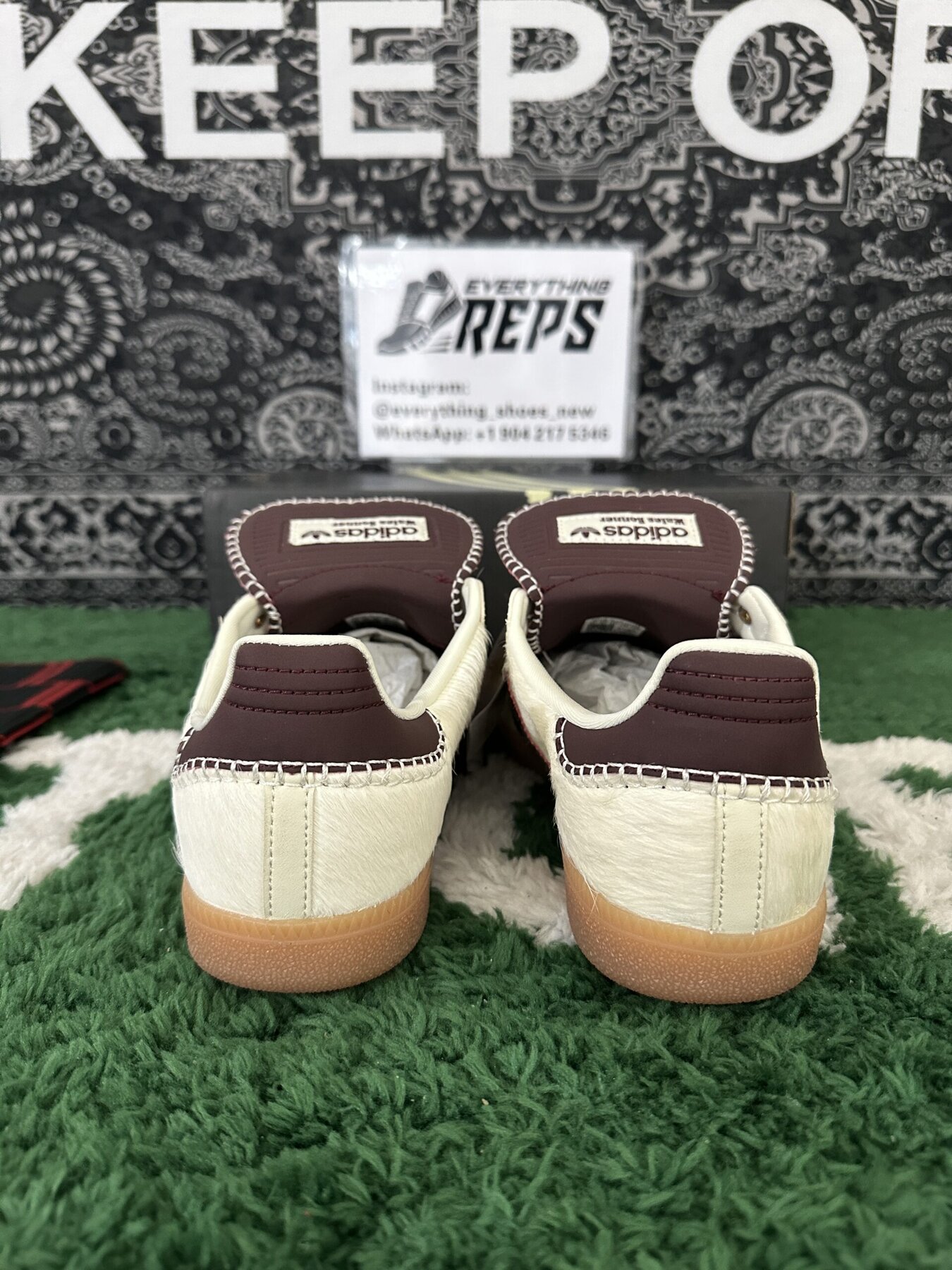 Adidas Original SambaO Classic Maroon - Image 8