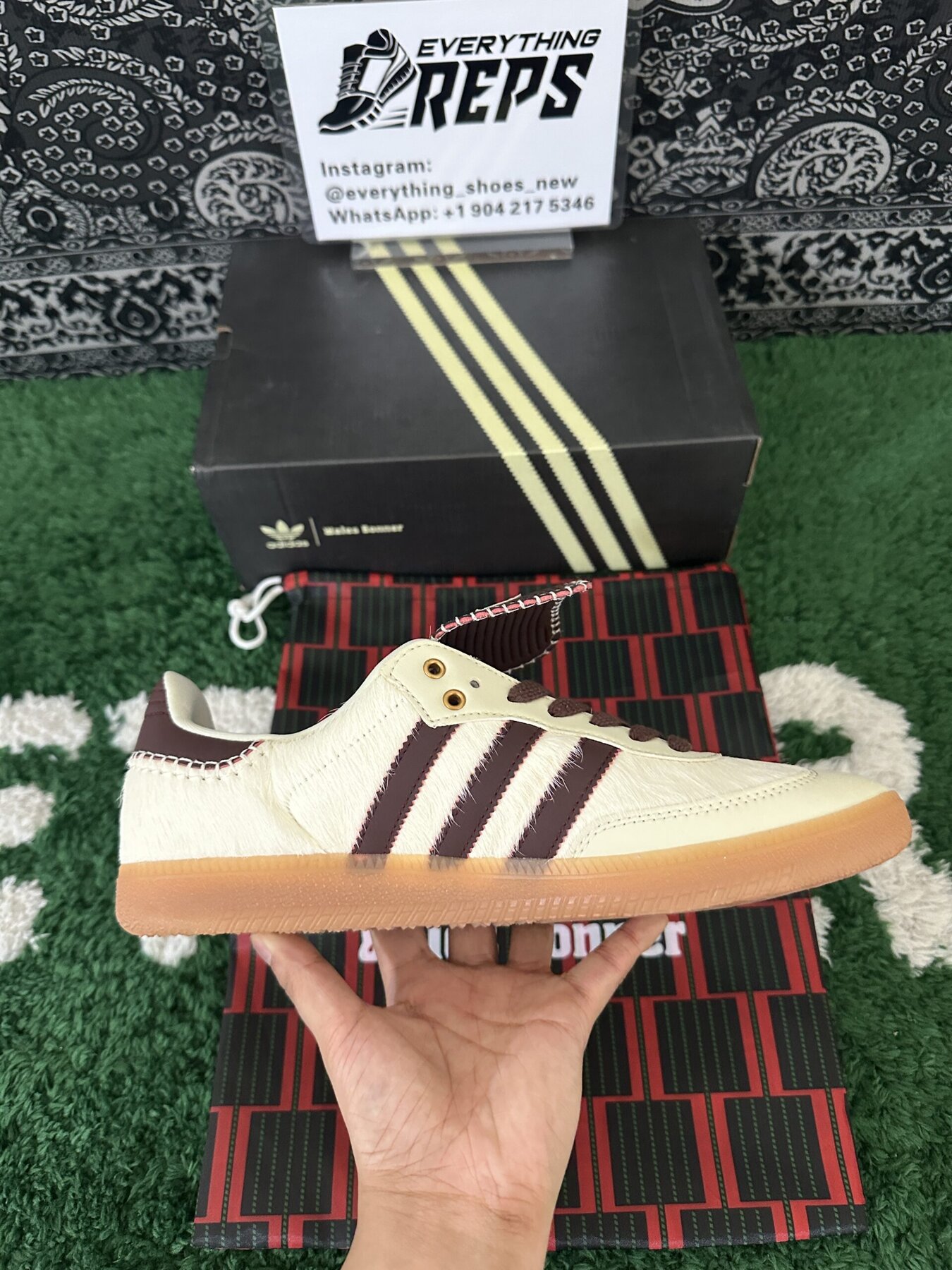 Adidas Original SambaO Classic Maroon - Image 7