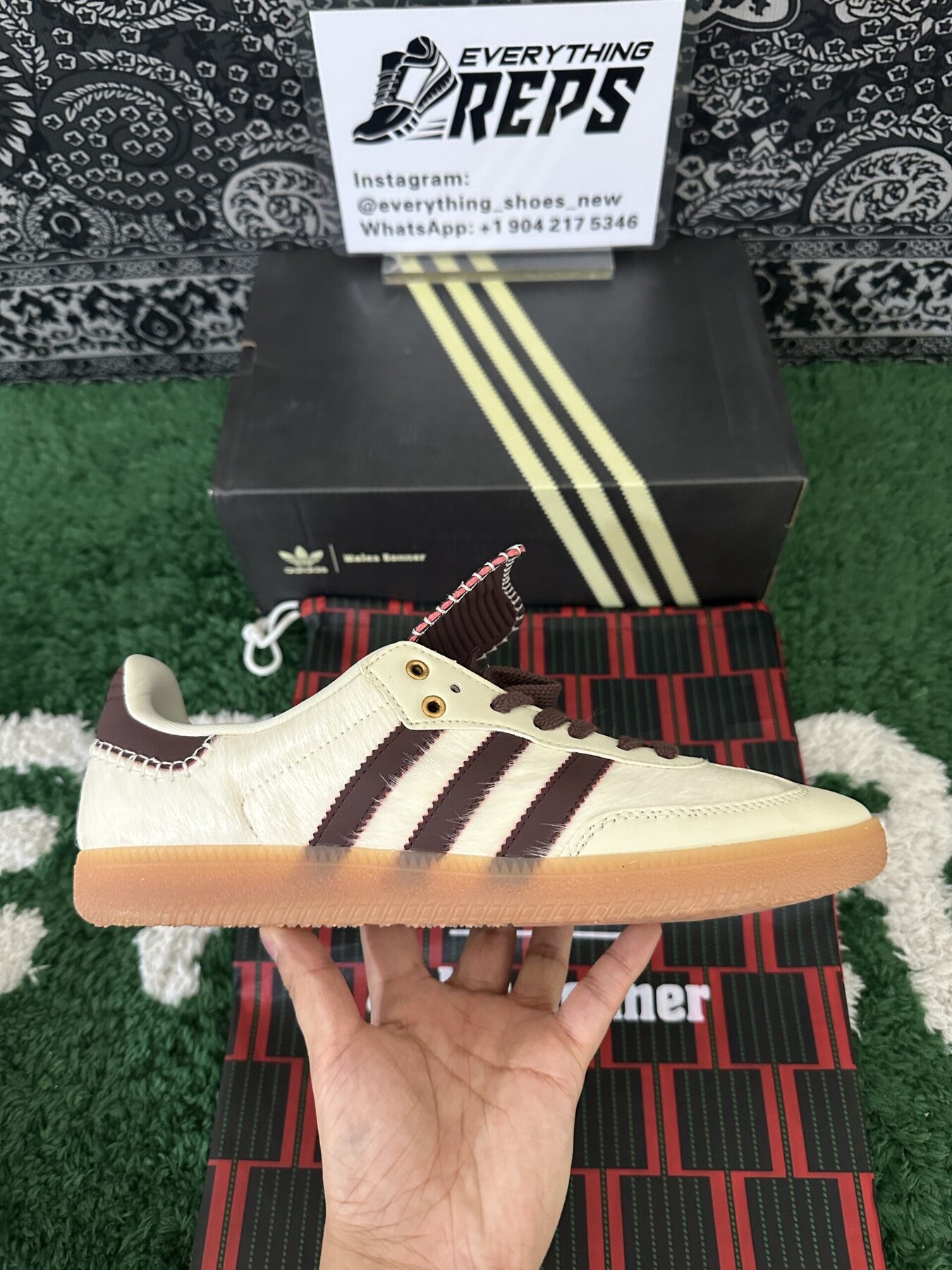 Adidas Original SambaO Classic Maroon - Image 5