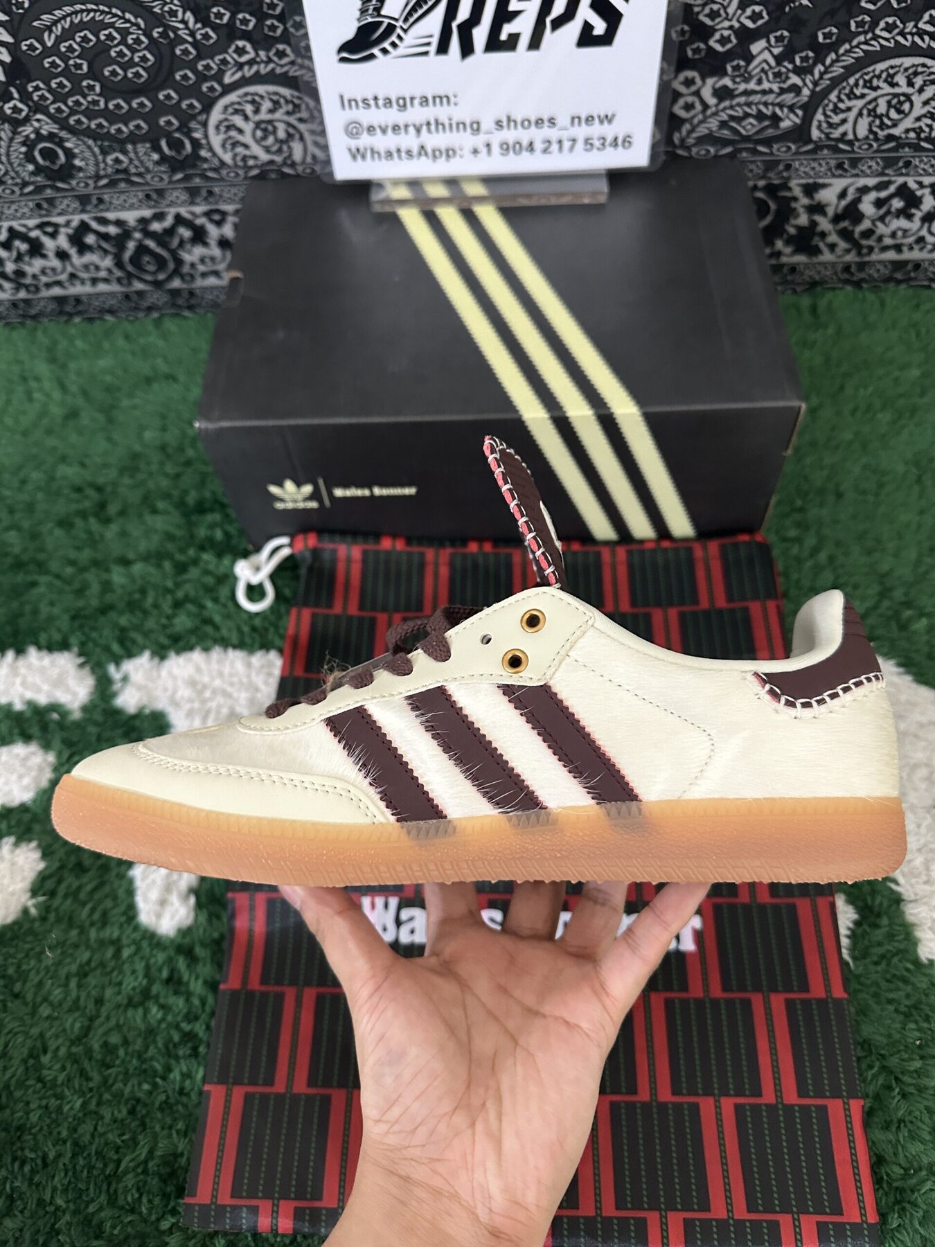 Adidas Original SambaO Classic Maroon - Image 4