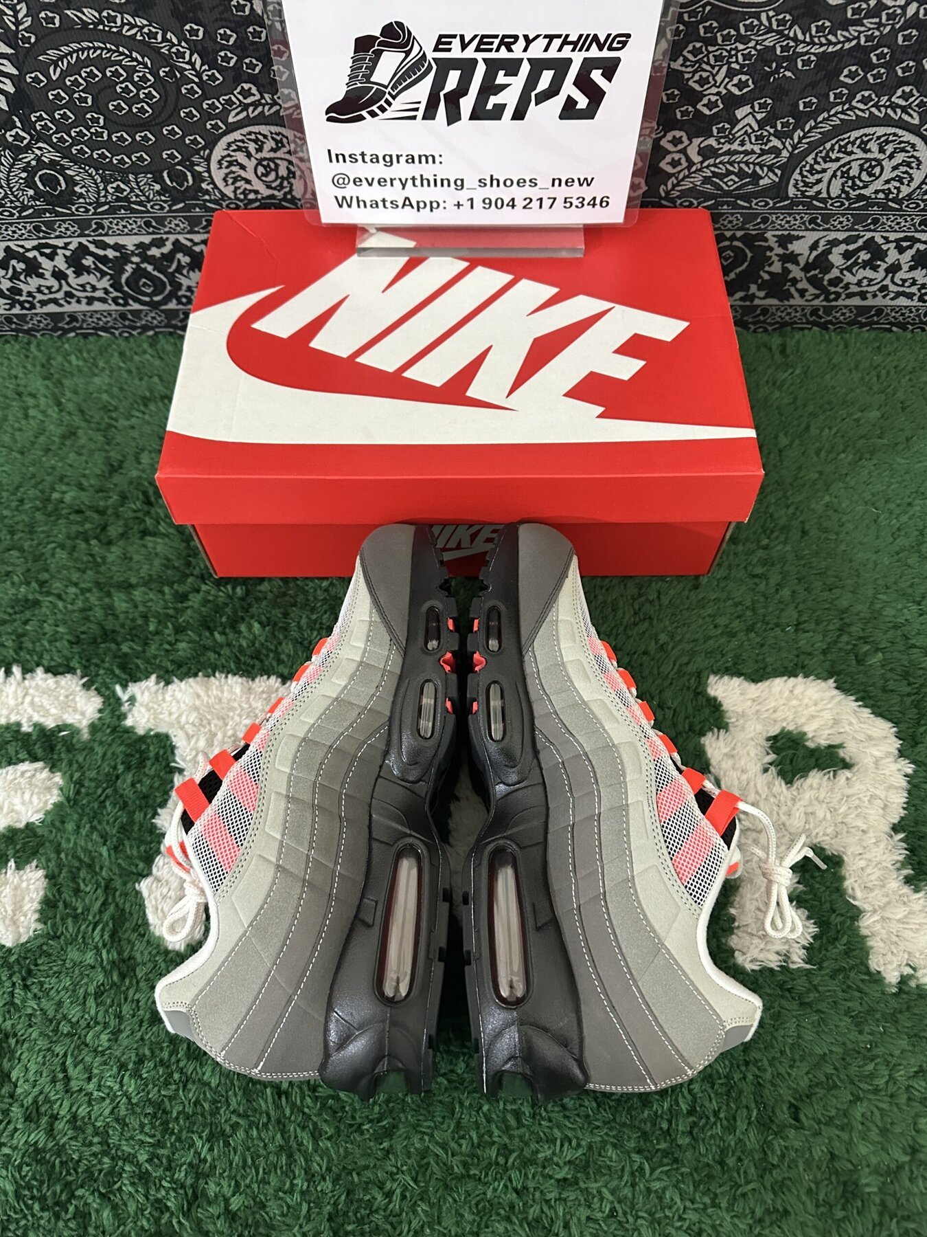 Air Max 95 OG 'Solar Red' - Image 4
