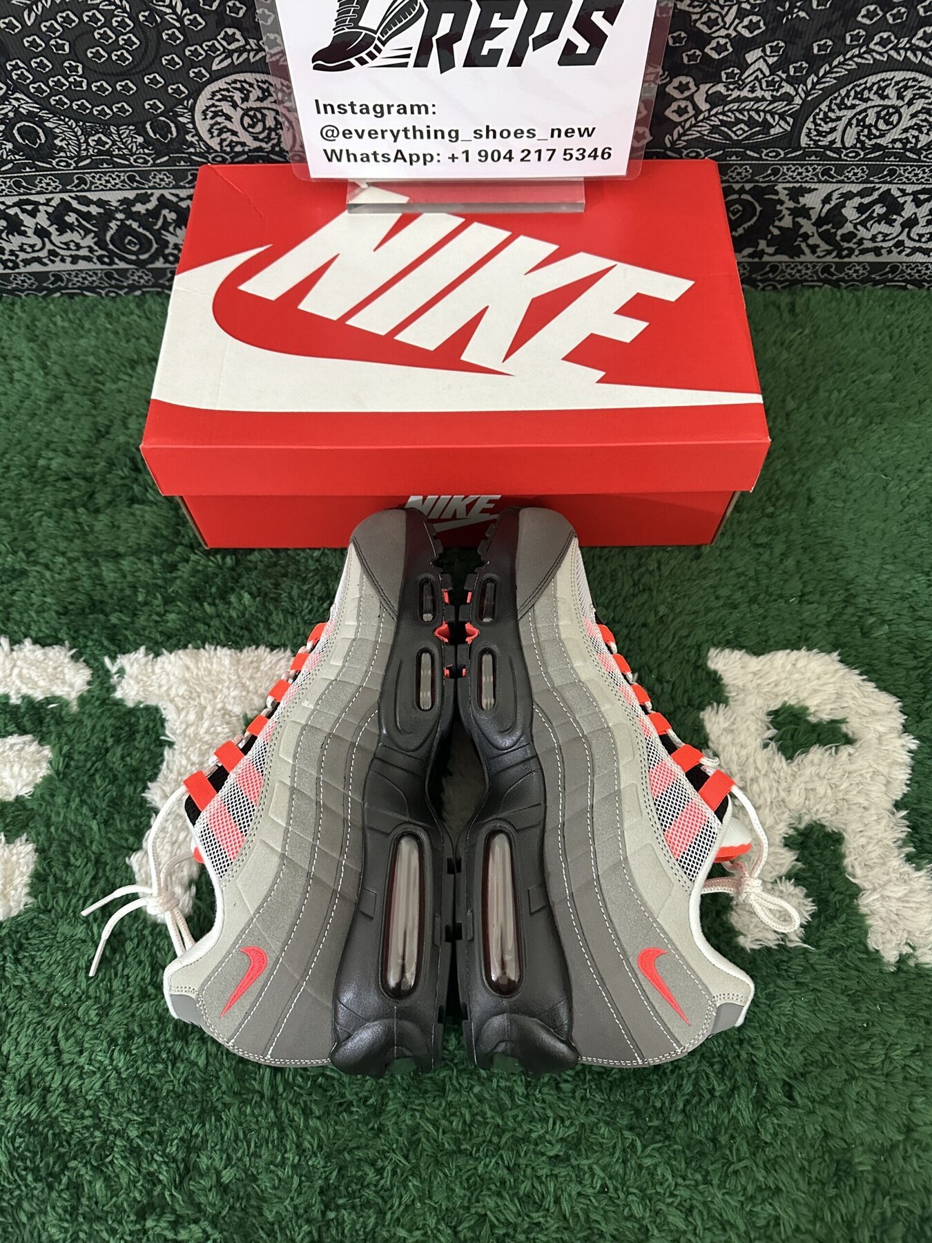Air Max 95 OG 'Solar Red' - Image 3