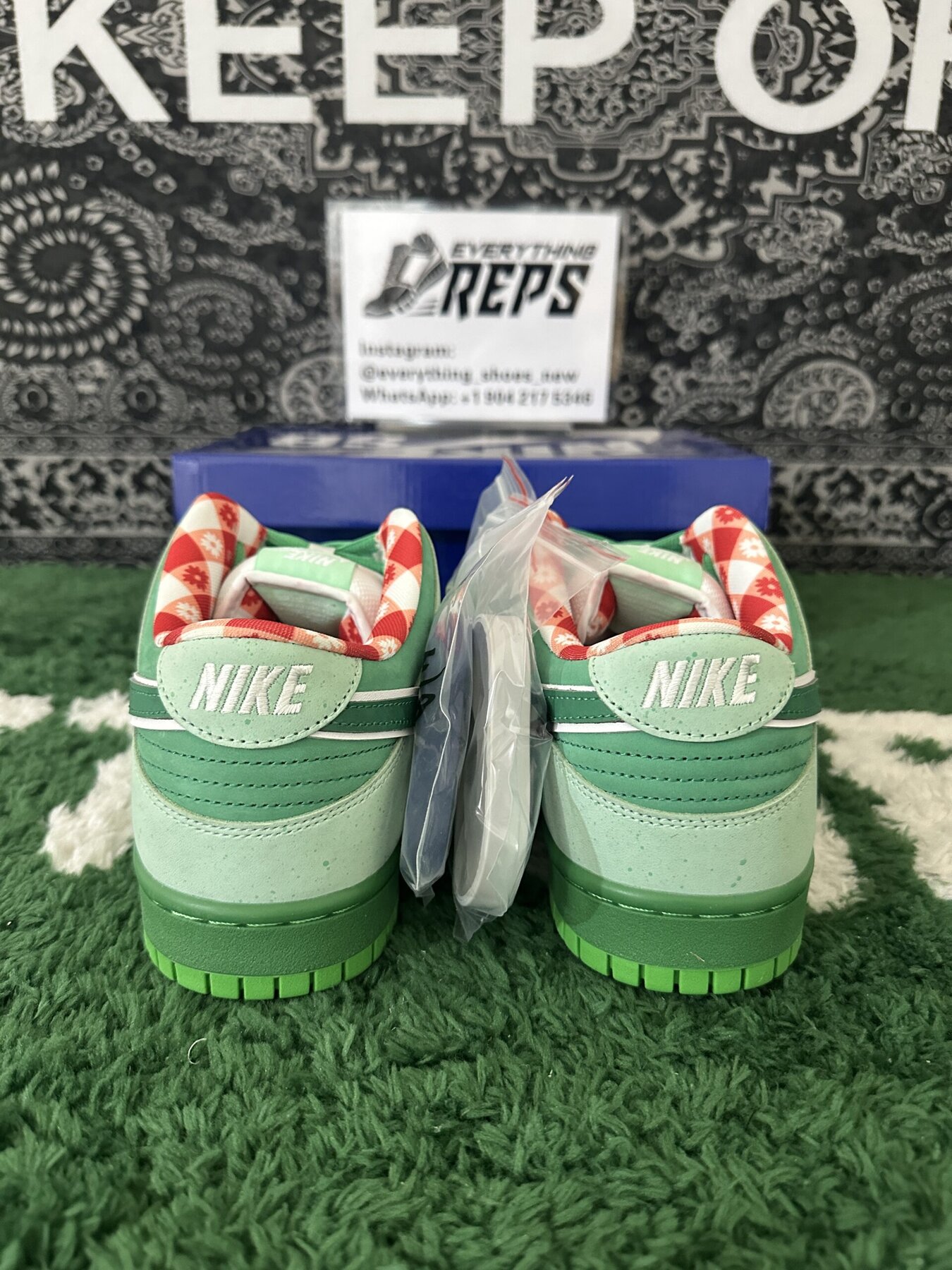 SB Dunk Low Concepts Green Lobster - Image 7