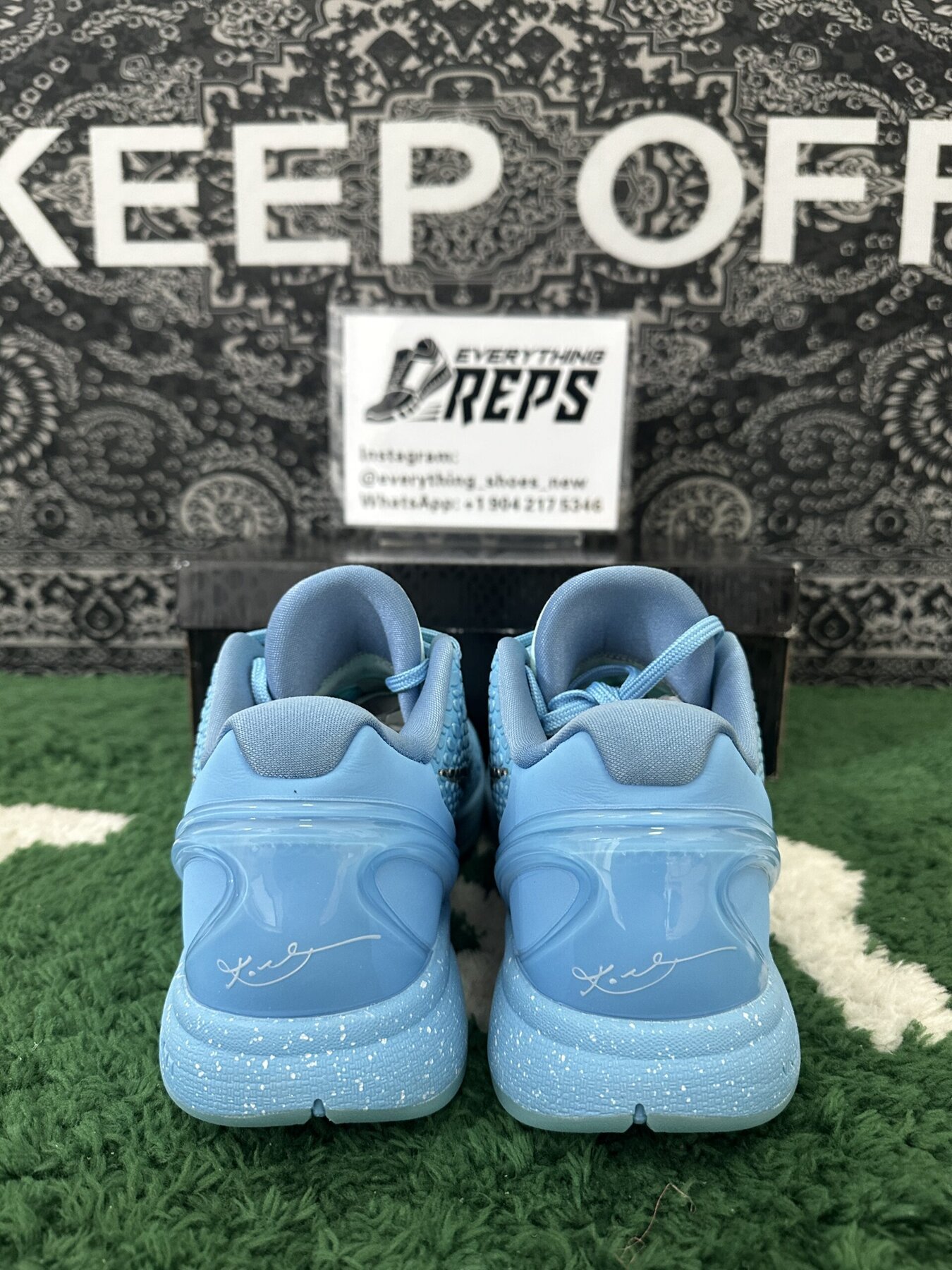 Kobe 6 Ice Grinch Custom - Image 8
