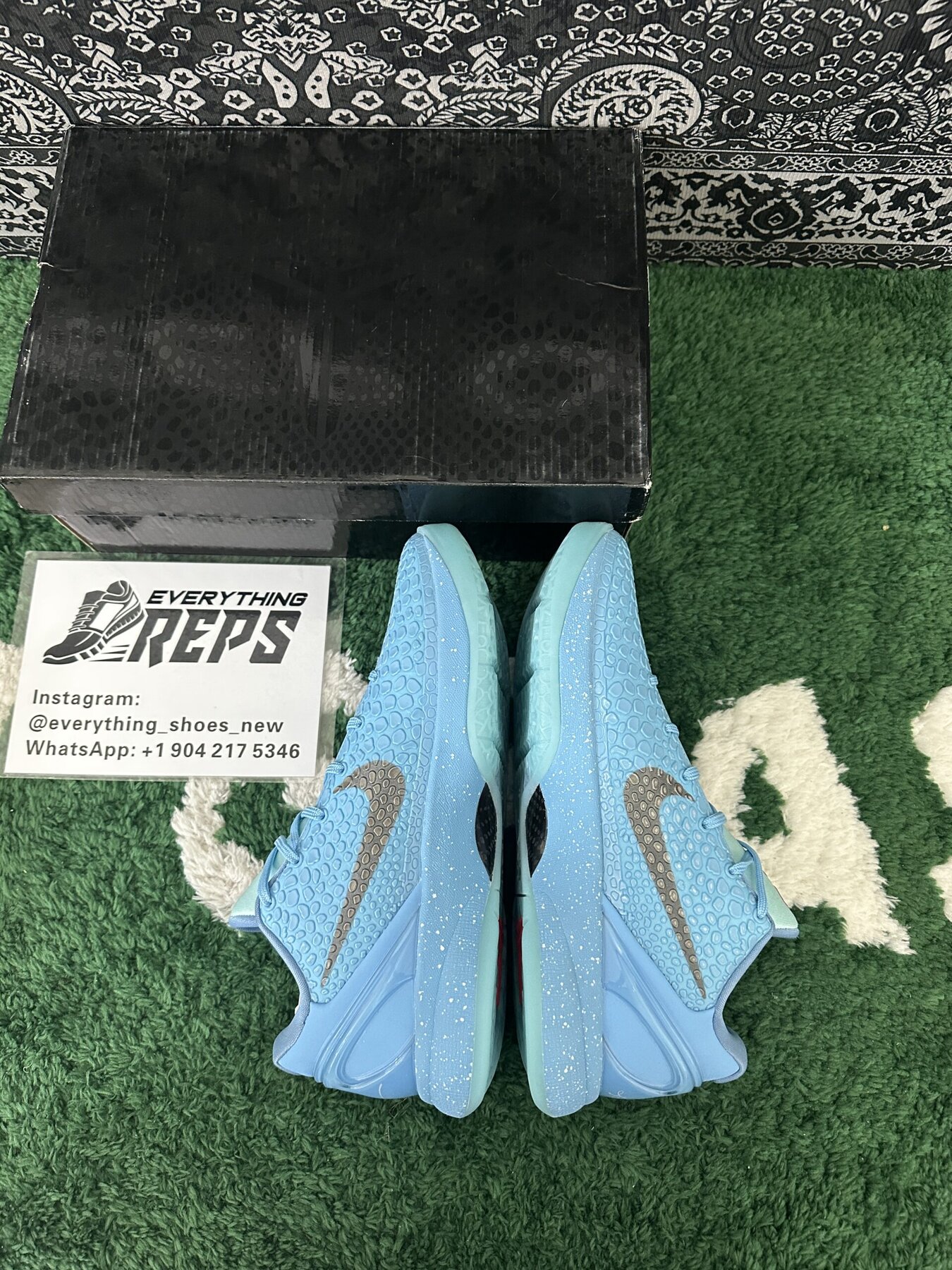 Kobe 6 Ice Grinch Custom - Image 3