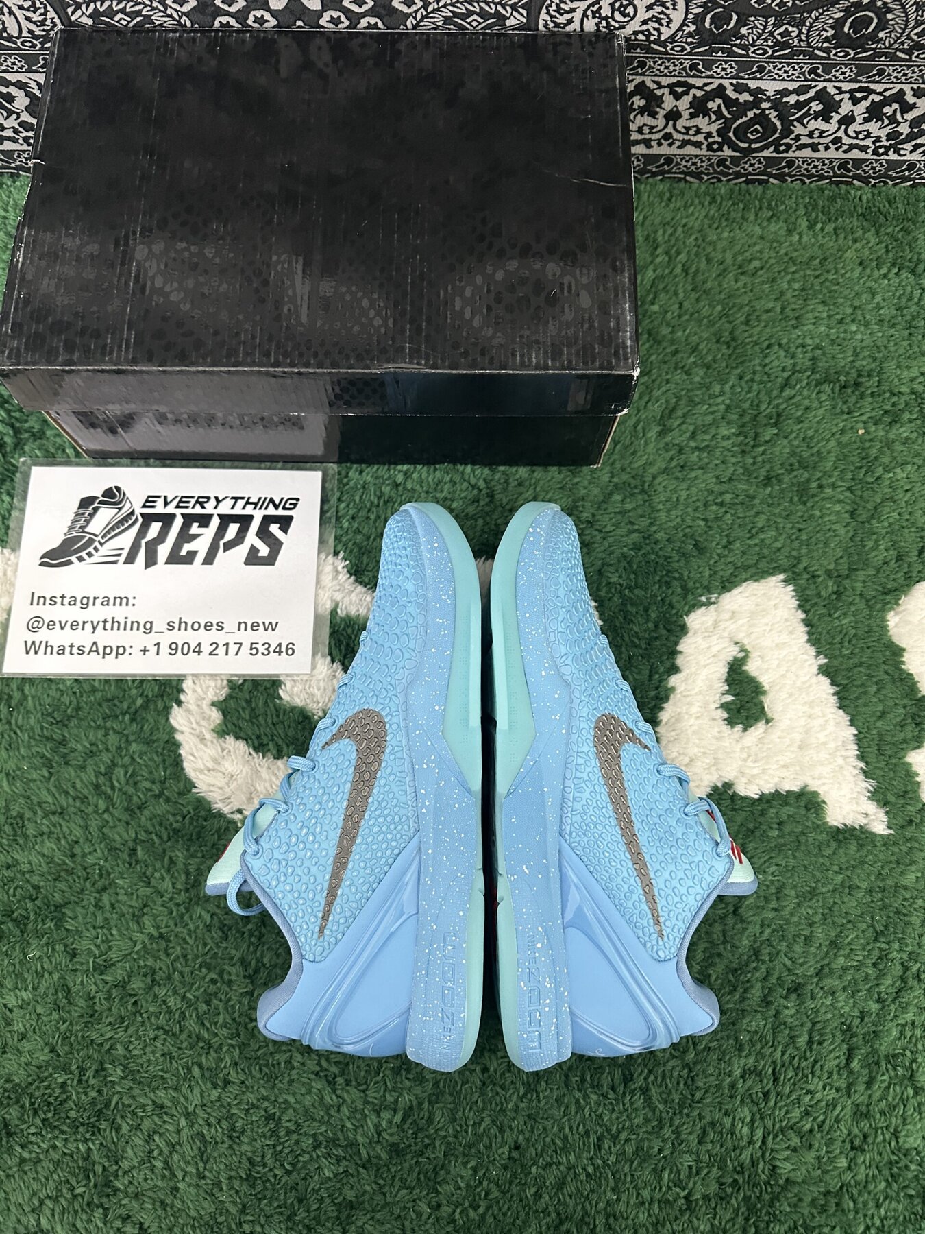 Kobe 6 Ice Grinch Custom - Image 2