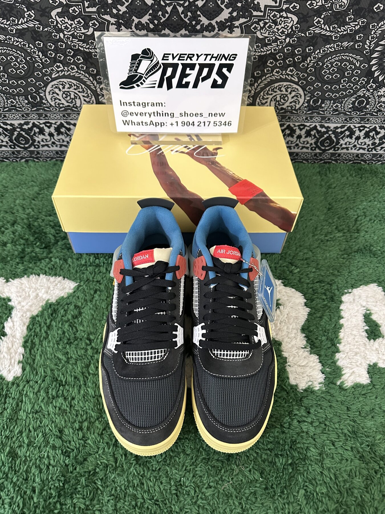 AJ4 Retro Union Off Noir - Image 10
