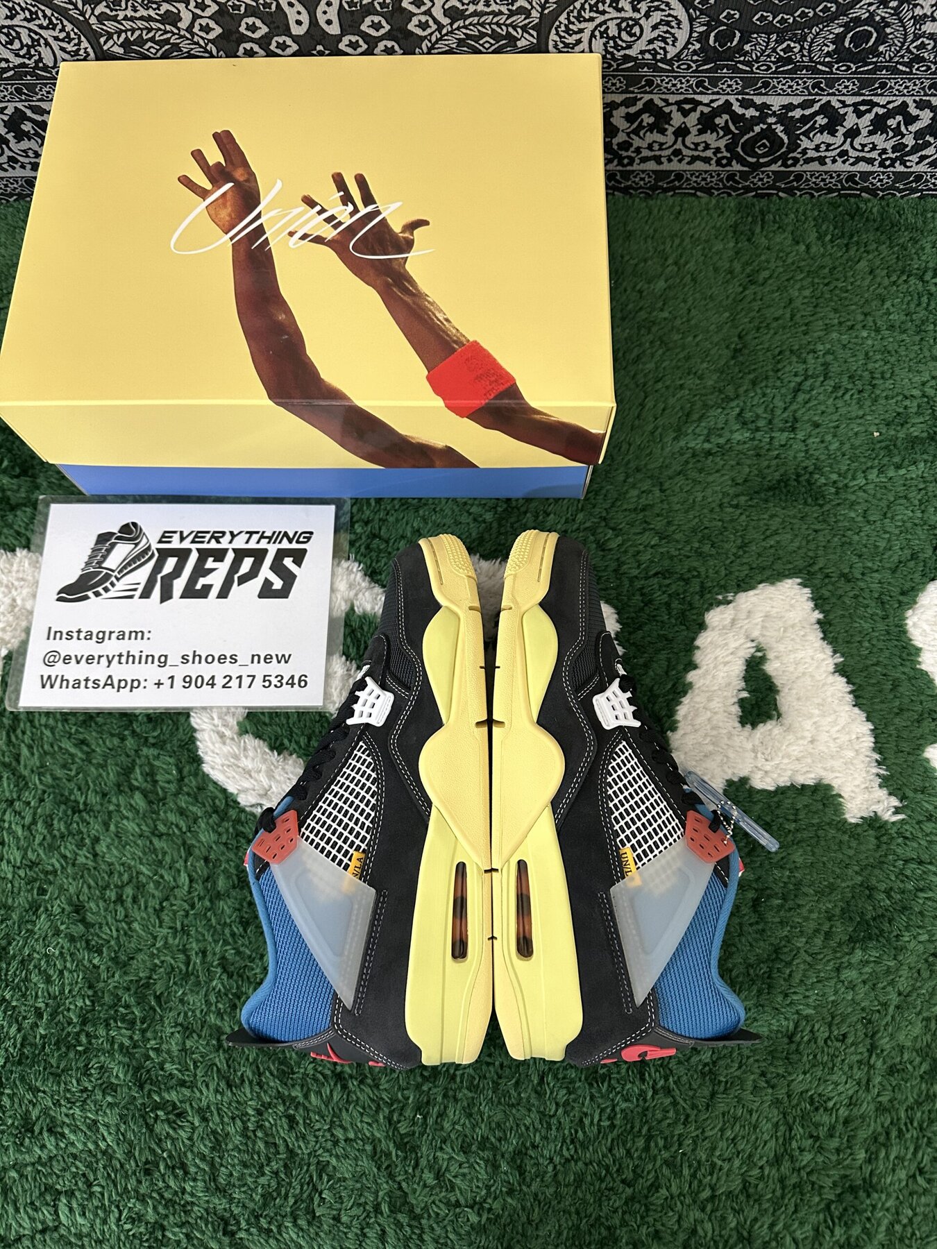 AJ4 Retro Union Off Noir - Image 2