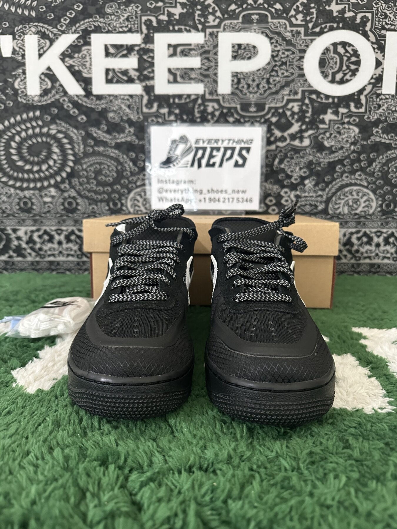 Air Force 1 Low Off-White Black White - Image 2