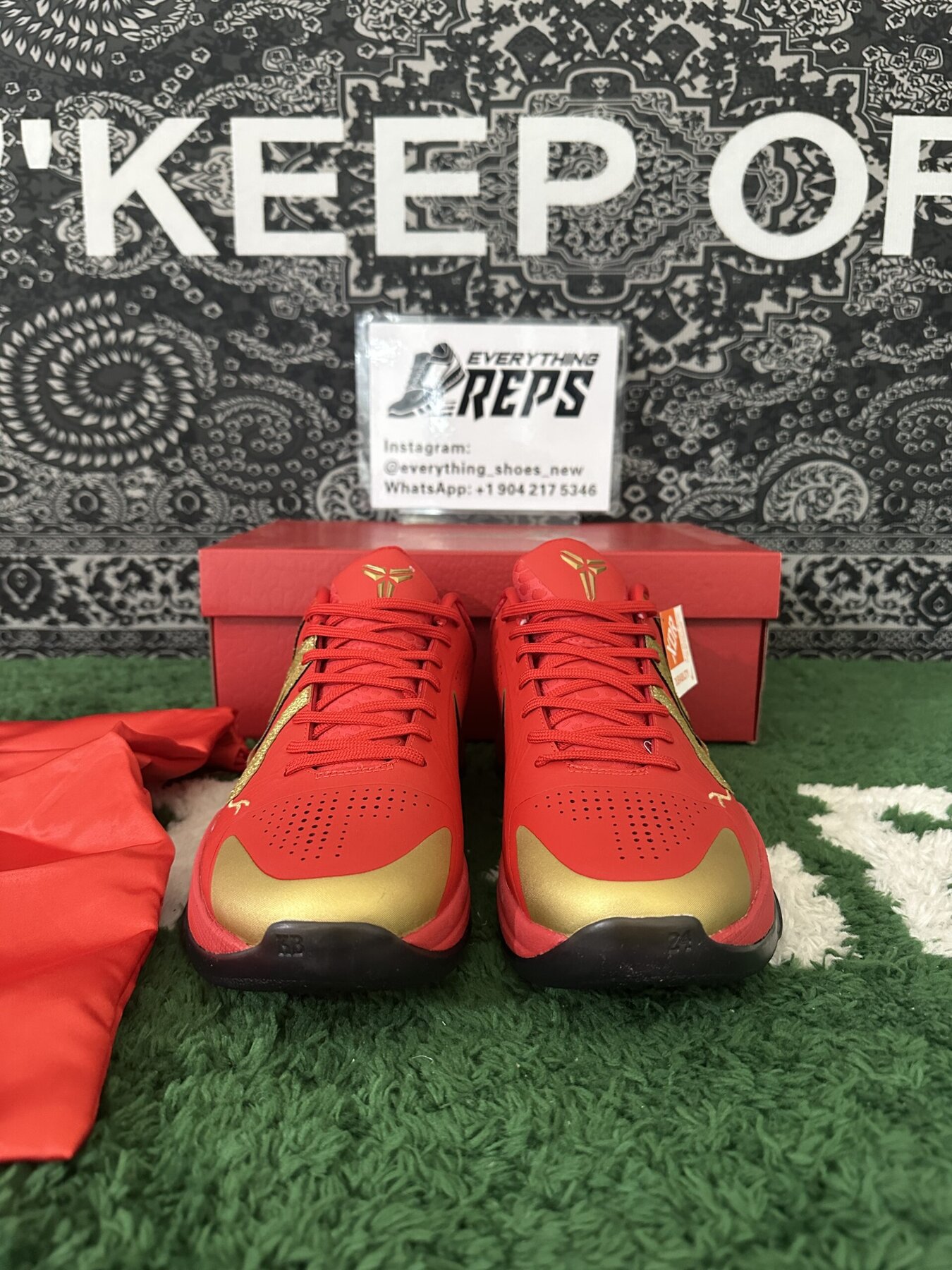 Kobe 5 Protro Year of the Mamba University Red - Image 9