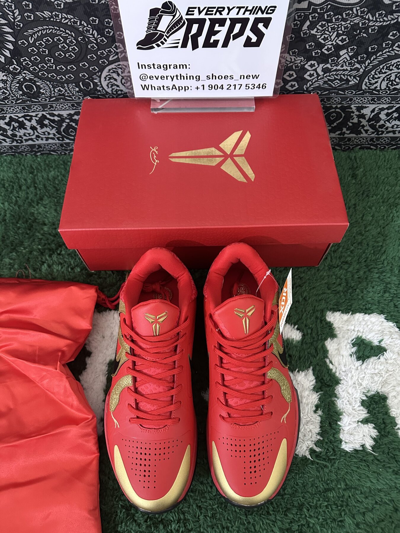 Kobe 5 Protro Year of the Mamba University Red - Image 8