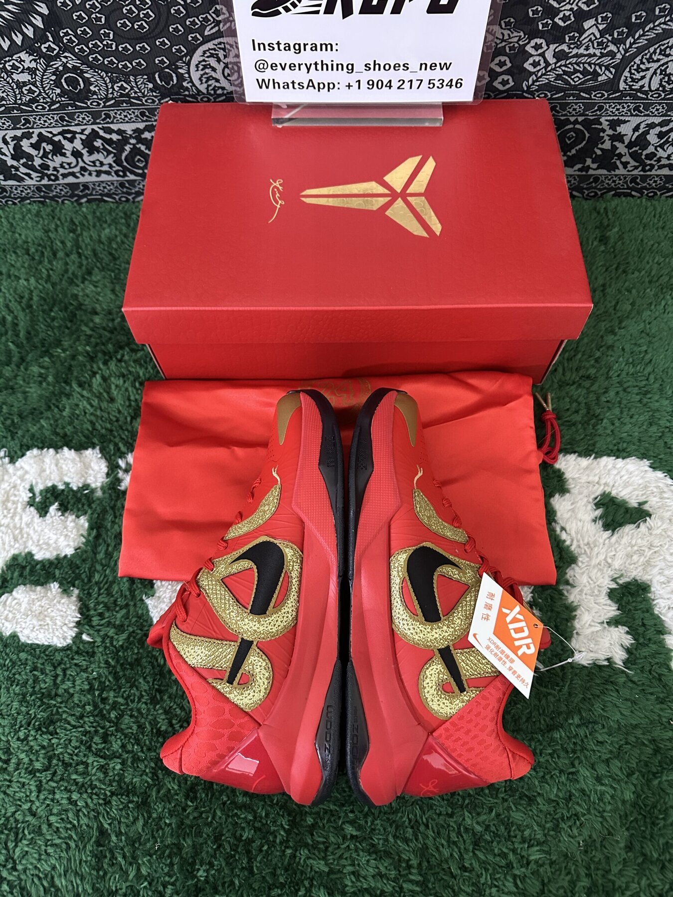 Kobe 5 Protro Year of the Mamba University Red - Image 2