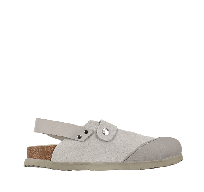 D x Birkenstock Tokio Mule Light Grey