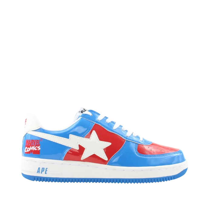 A Bathing Ape Bape Sta Marvel Comics Captain America