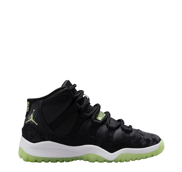 AJ11 Retro Black Barely Volt