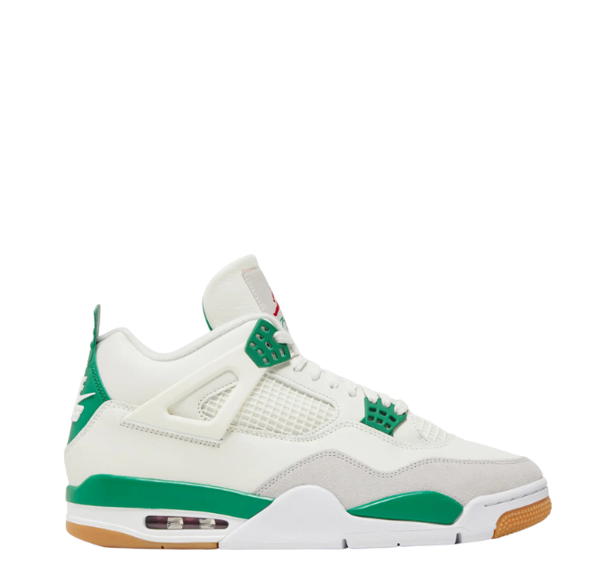USA STOCK (LJR BATCH) AJ4 Retro SB Pine Green