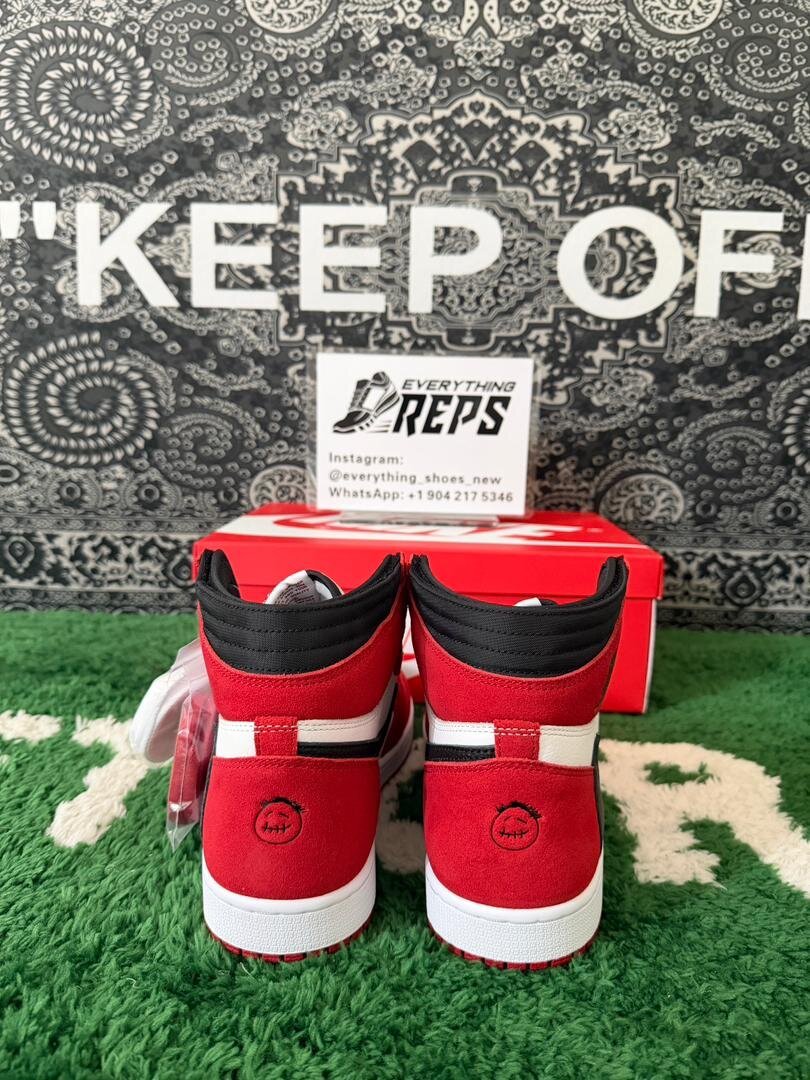 TS x AJ1 Chicago High Custom - Image 6