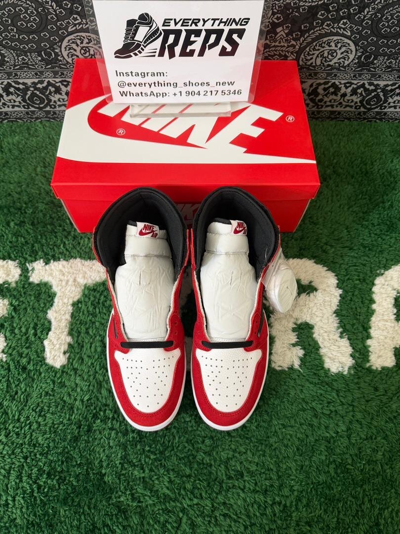 TS x AJ1 Chicago High Custom - Image 7