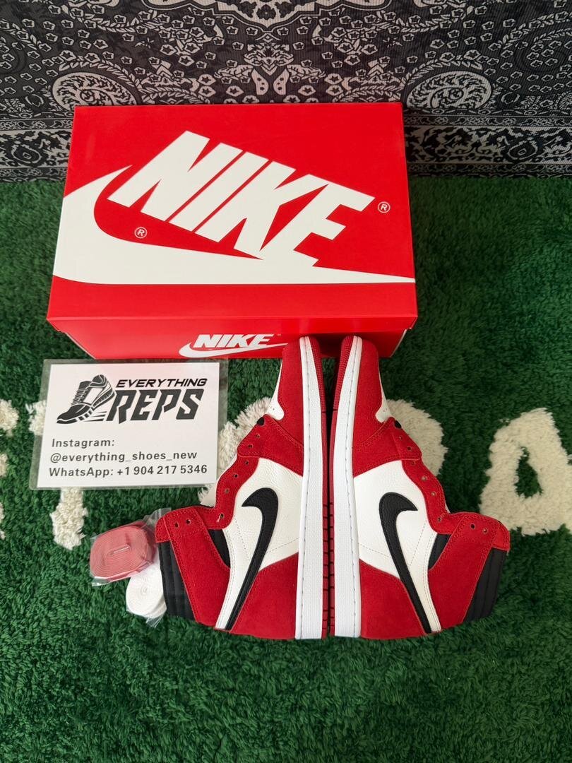 TS x AJ1 Chicago High Custom - Image 9