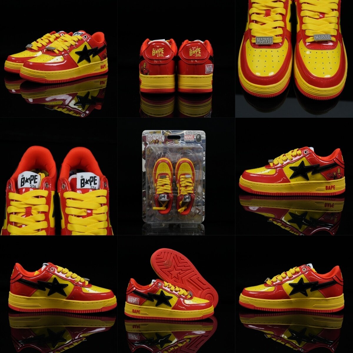 A Bathing Ape Bape Sta Marvel Comics Iron Man - Image 7