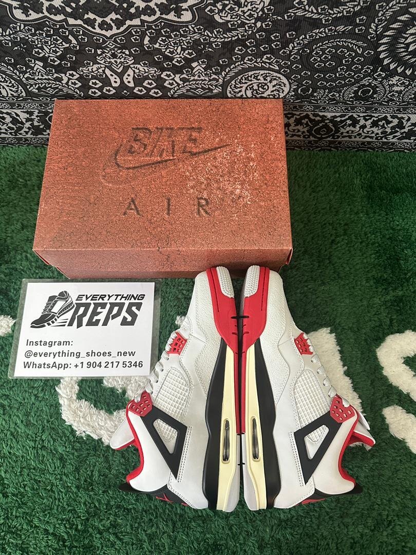 Nigel Sylvester x AJ4 "FireRed" - Image 7
