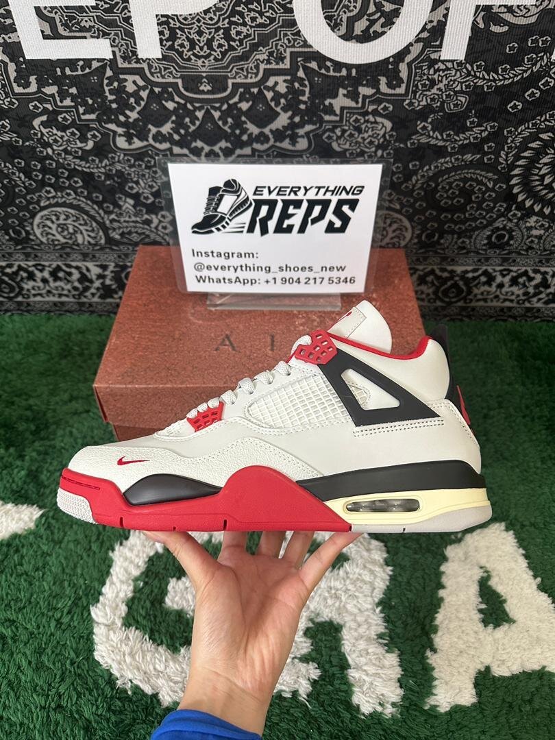Nigel Sylvester x AJ4 "FireRed" - Image 6