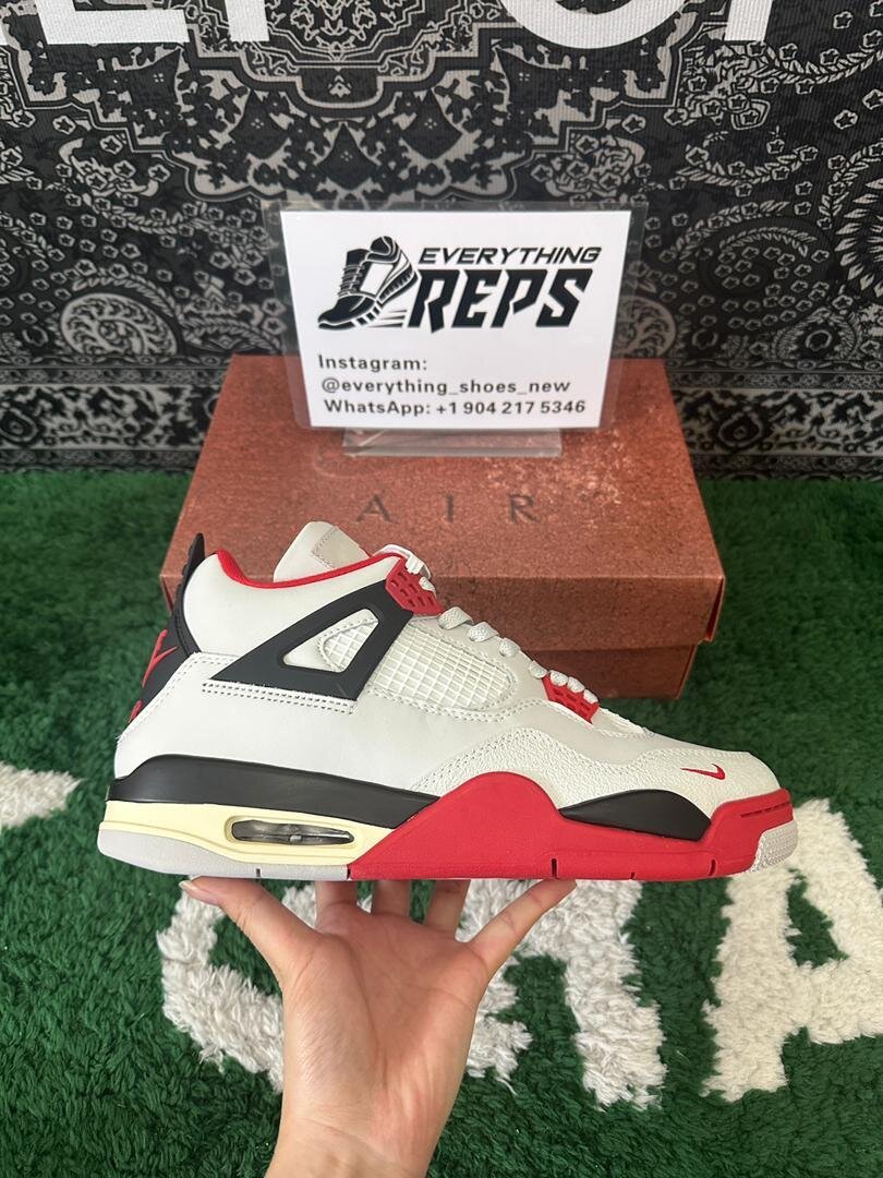 Nigel Sylvester x AJ4 "FireRed" - Image 5
