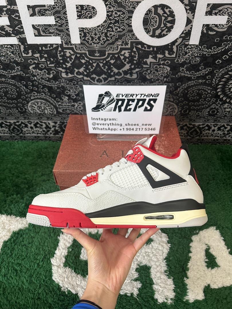 Nigel Sylvester x AJ4 "FireRed" - Image 4